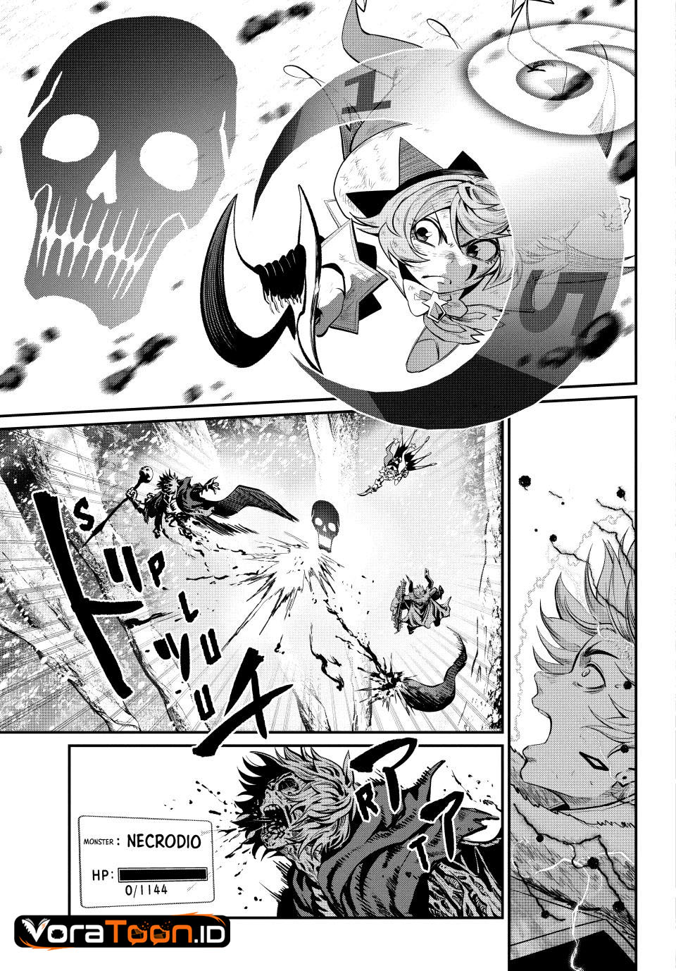 Halaman 6 dari Tsuihou Sareta Tenshou Juu Kishi wa Game Chishiki de Musou Suru Chapter 178