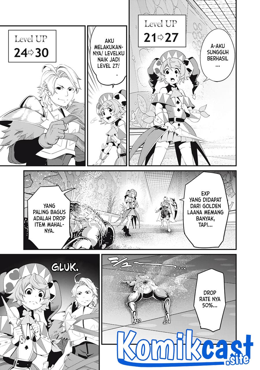 Halaman 14 dari Tsuihou Sareta Tenshou Juu Kishi wa Game Chishiki de Musou Suru Chapter 16
