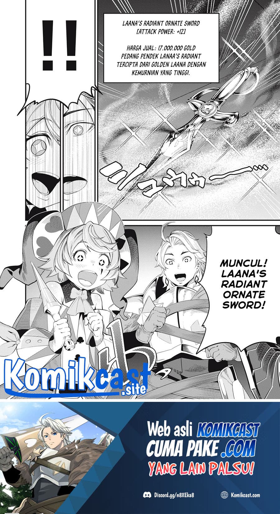 Halaman 15 dari Tsuihou Sareta Tenshou Juu Kishi wa Game Chishiki de Musou Suru Chapter 16