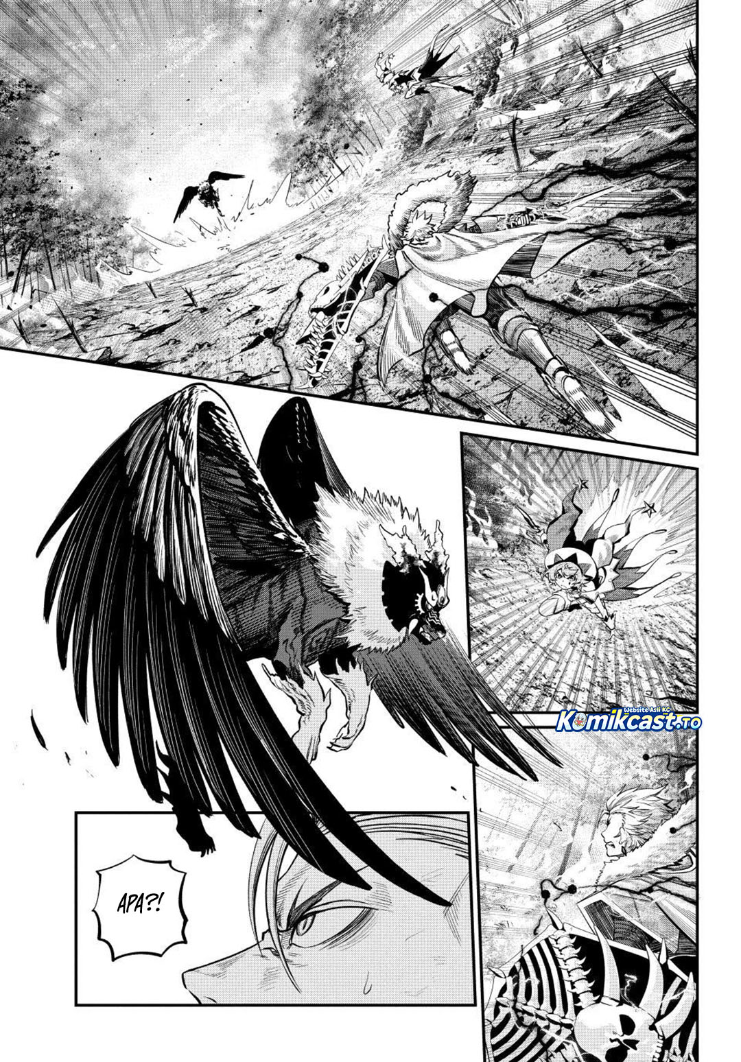 Halaman 10 dari Tsuihou Sareta Tenshou Juu Kishi wa Game Chishiki de Musou Suru Chapter 163
