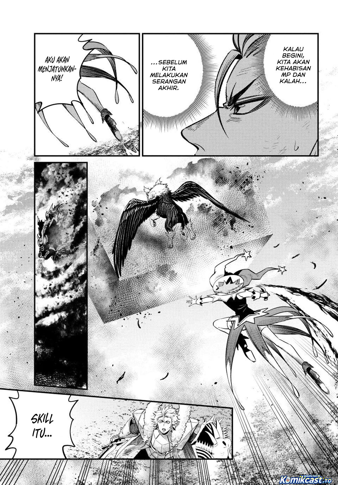 Halaman 12 dari Tsuihou Sareta Tenshou Juu Kishi wa Game Chishiki de Musou Suru Chapter 163