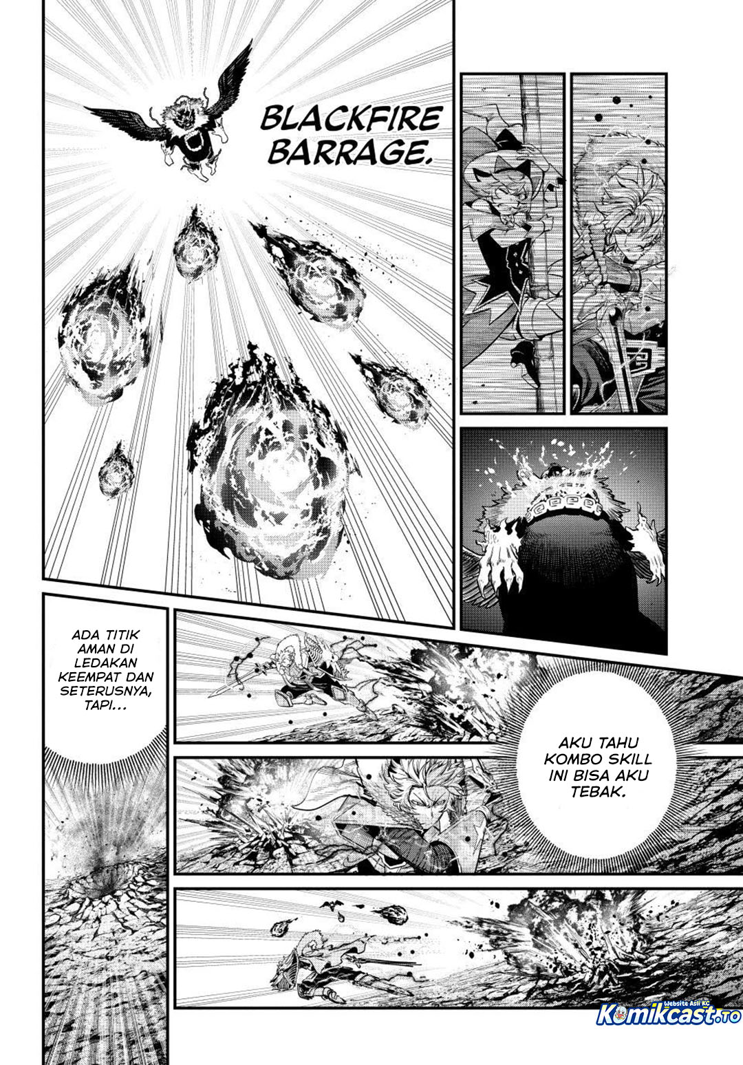 Halaman 7 dari Tsuihou Sareta Tenshou Juu Kishi wa Game Chishiki de Musou Suru Chapter 163
