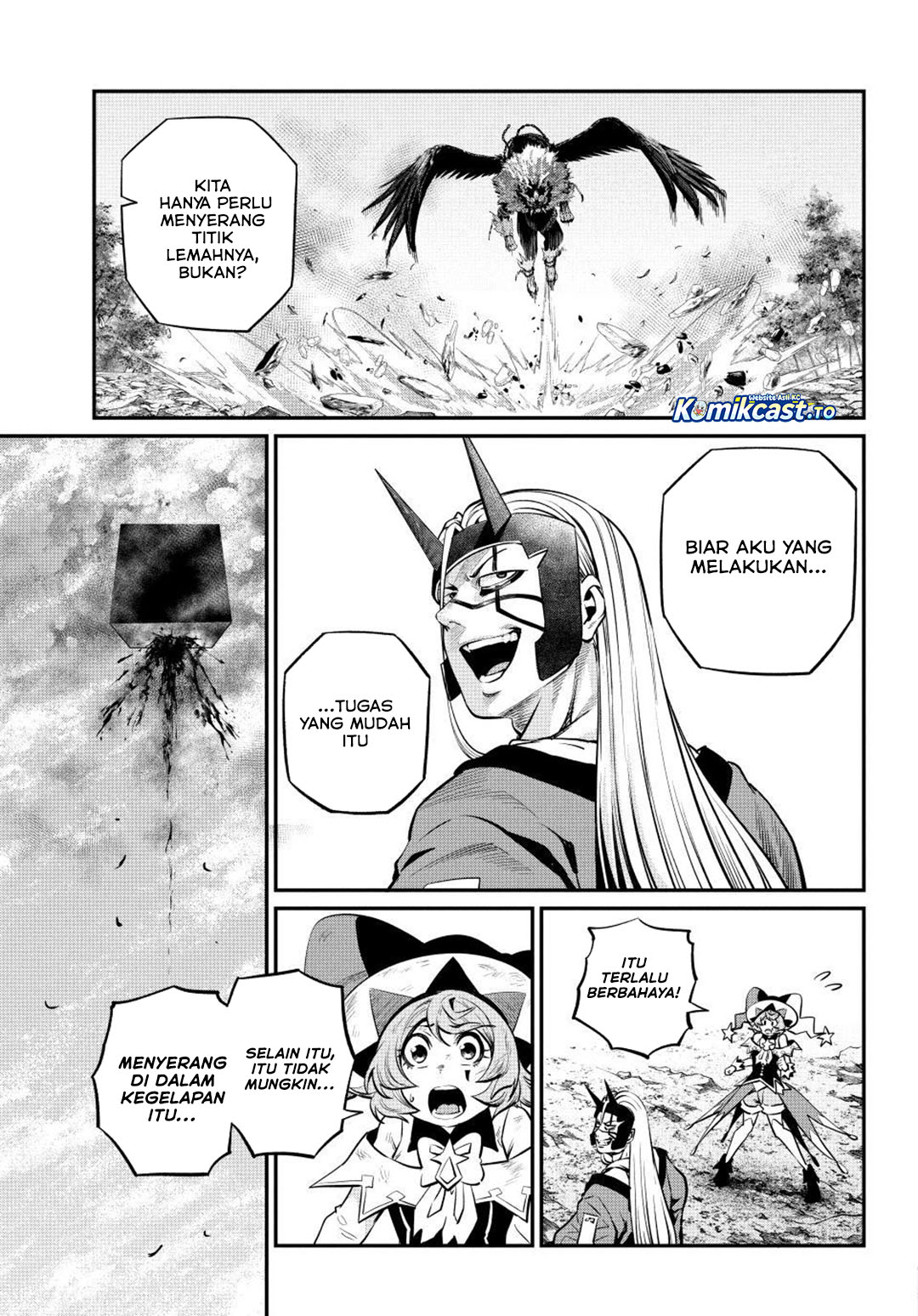 Halaman 10 dari Tsuihou Sareta Tenshou Juu Kishi wa Game Chishiki de Musou Suru Chapter 164