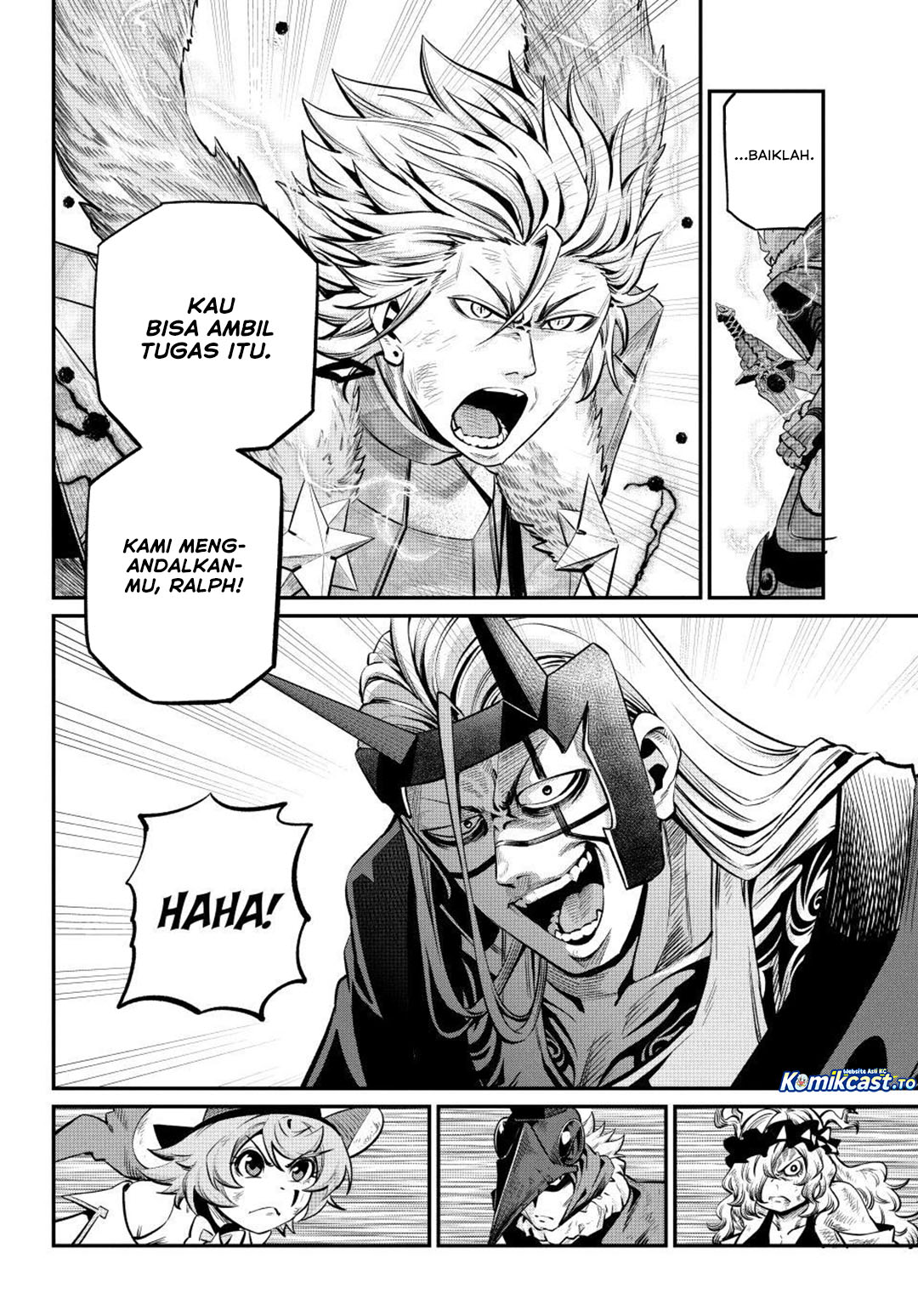 Halaman 13 dari Tsuihou Sareta Tenshou Juu Kishi wa Game Chishiki de Musou Suru Chapter 164