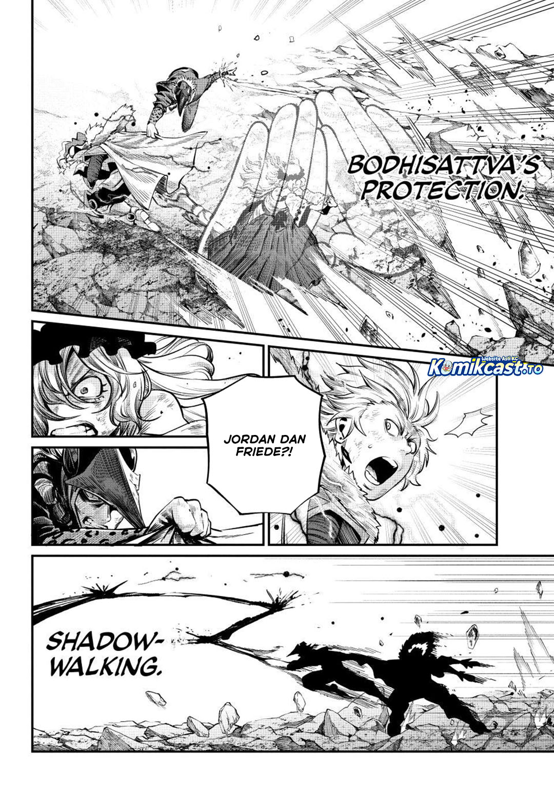 Halaman 7 dari Tsuihou Sareta Tenshou Juu Kishi wa Game Chishiki de Musou Suru Chapter 164