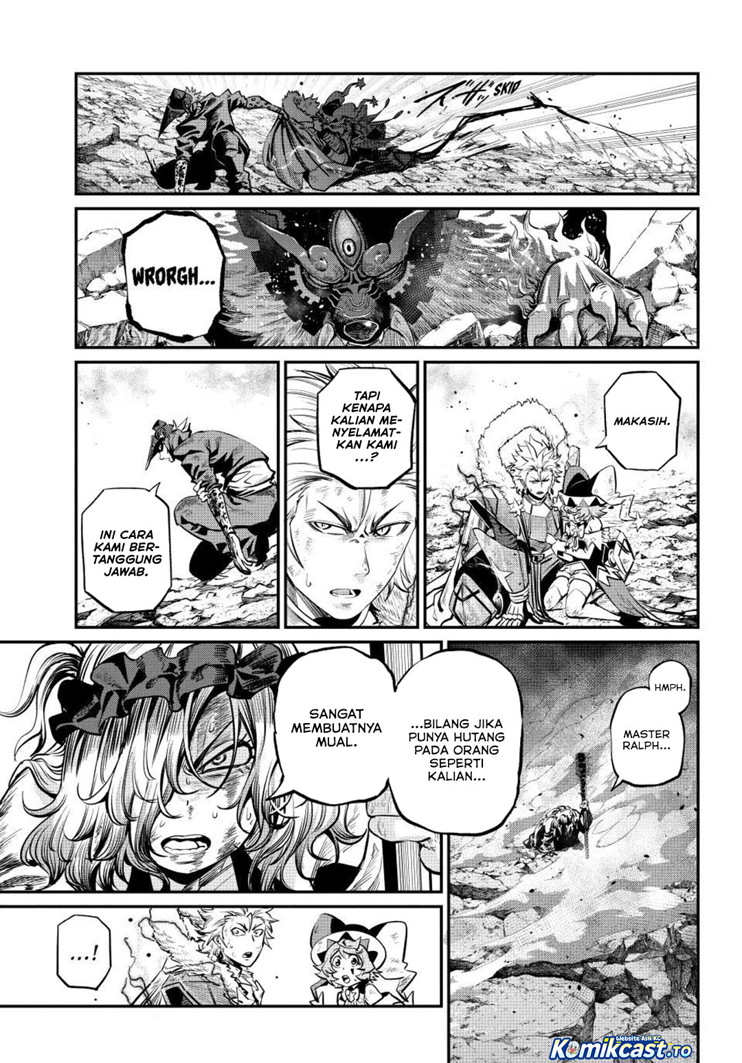 Halaman 8 dari Tsuihou Sareta Tenshou Juu Kishi wa Game Chishiki de Musou Suru Chapter 164