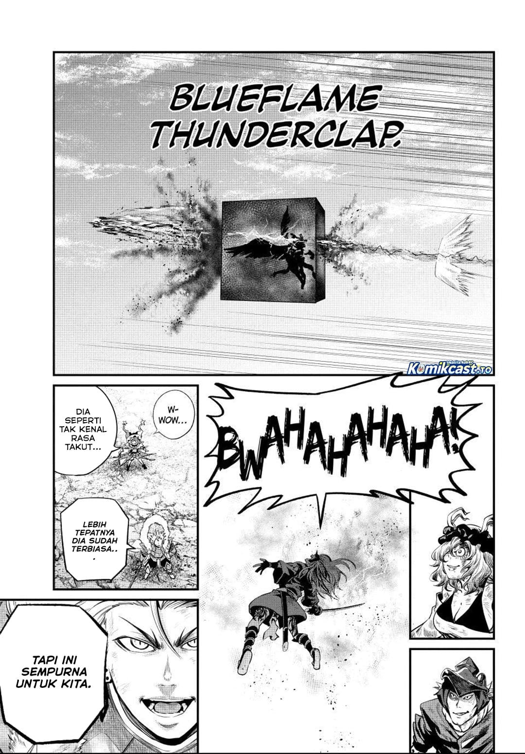 Halaman 10 dari Tsuihou Sareta Tenshou Juu Kishi wa Game Chishiki de Musou Suru Chapter 165