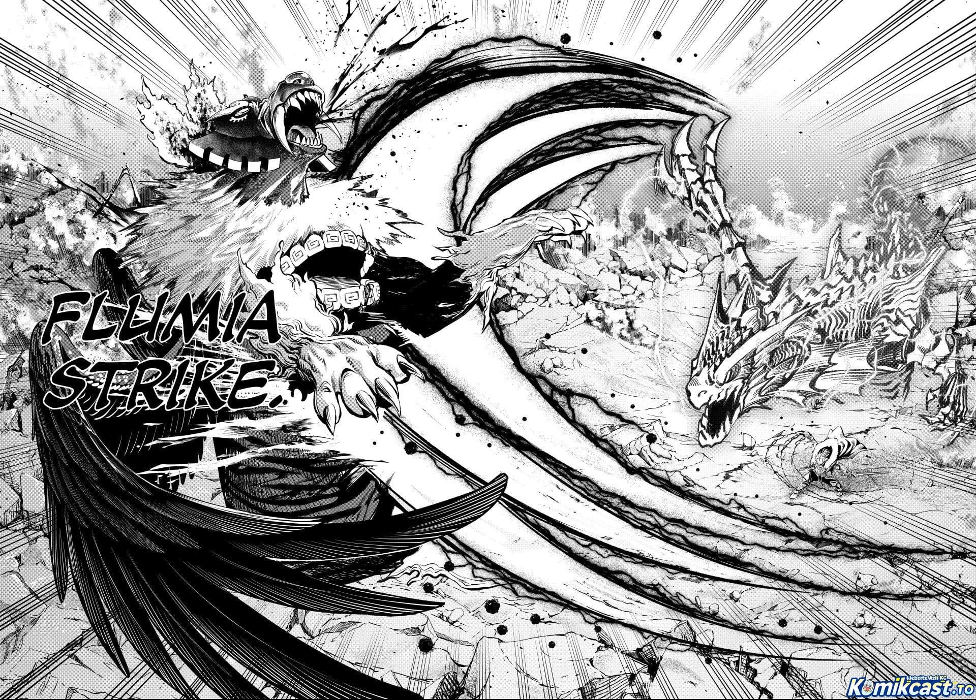 Halaman 13 dari Tsuihou Sareta Tenshou Juu Kishi wa Game Chishiki de Musou Suru Chapter 165