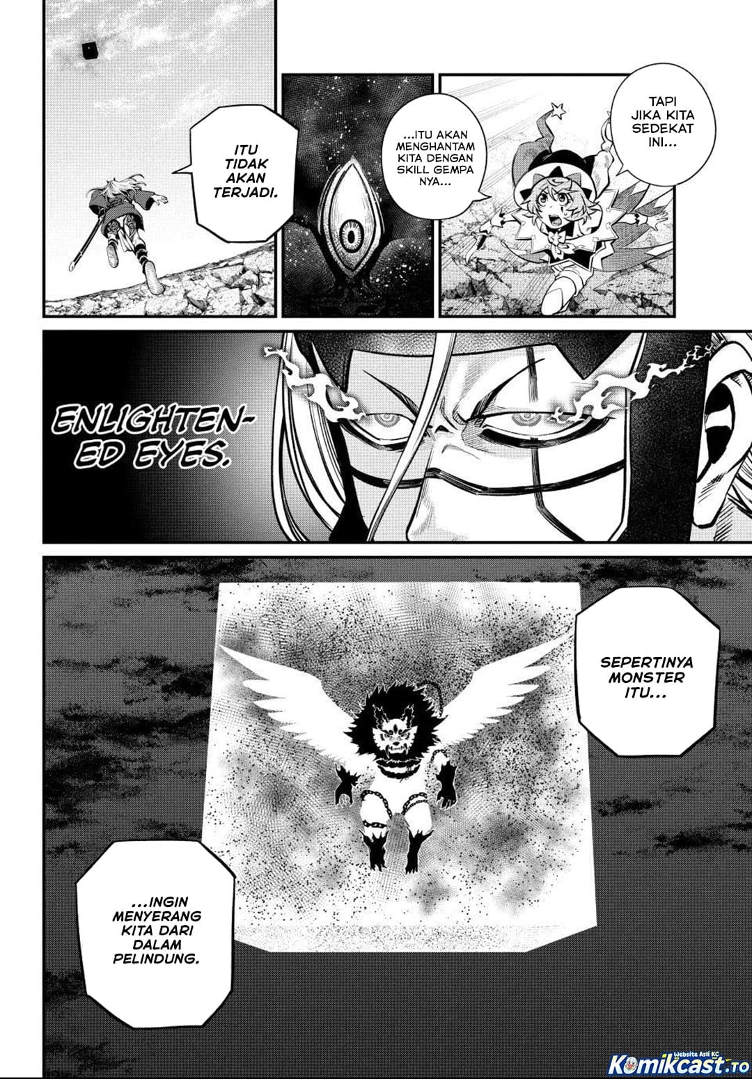 Halaman 5 dari Tsuihou Sareta Tenshou Juu Kishi wa Game Chishiki de Musou Suru Chapter 165