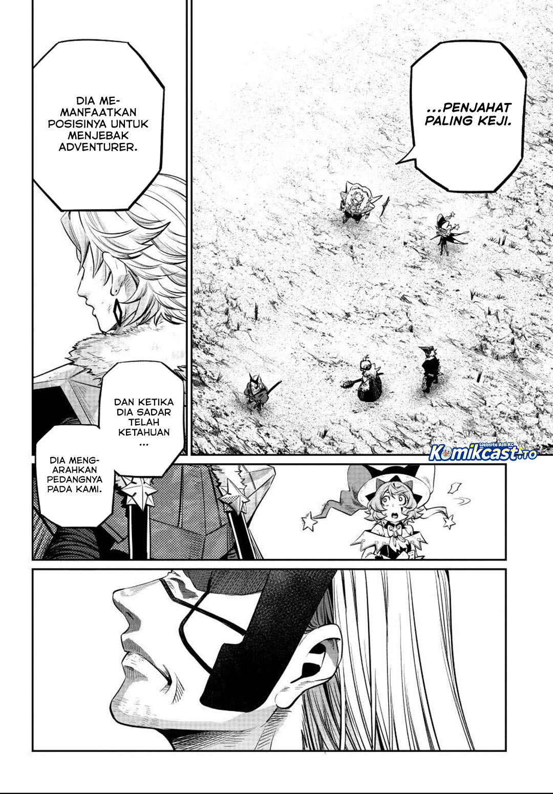 Halaman 11 dari Tsuihou Sareta Tenshou Juu Kishi wa Game Chishiki de Musou Suru Chapter 166