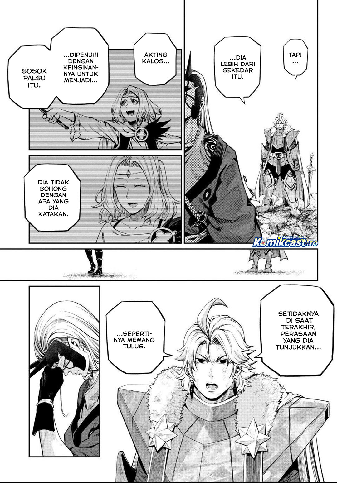 Halaman 12 dari Tsuihou Sareta Tenshou Juu Kishi wa Game Chishiki de Musou Suru Chapter 166
