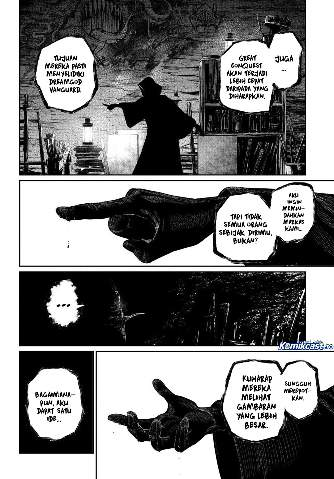 Halaman 13 dari Tsuihou Sareta Tenshou Juu Kishi wa Game Chishiki de Musou Suru Chapter 167