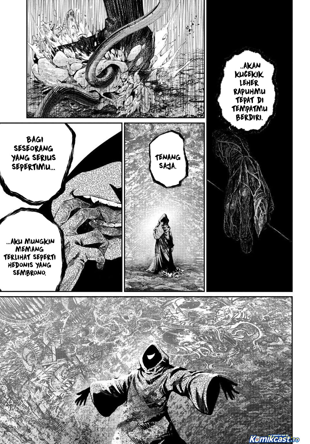 Halaman 16 dari Tsuihou Sareta Tenshou Juu Kishi wa Game Chishiki de Musou Suru Chapter 167