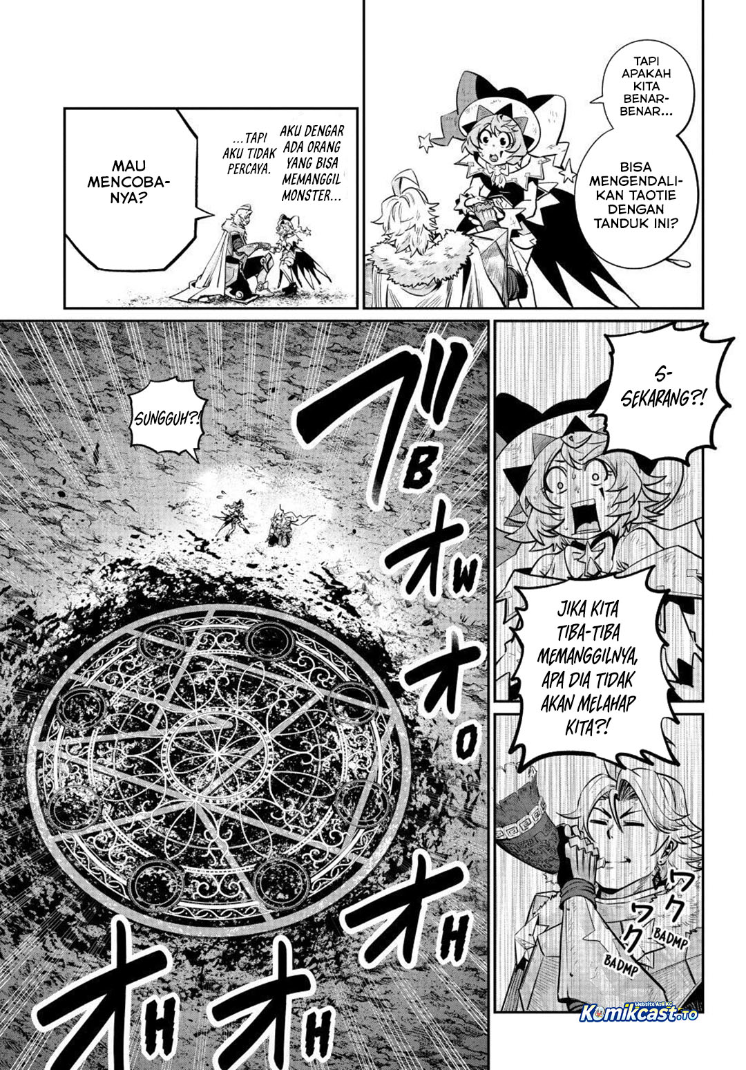 Halaman 4 dari Tsuihou Sareta Tenshou Juu Kishi wa Game Chishiki de Musou Suru Chapter 167