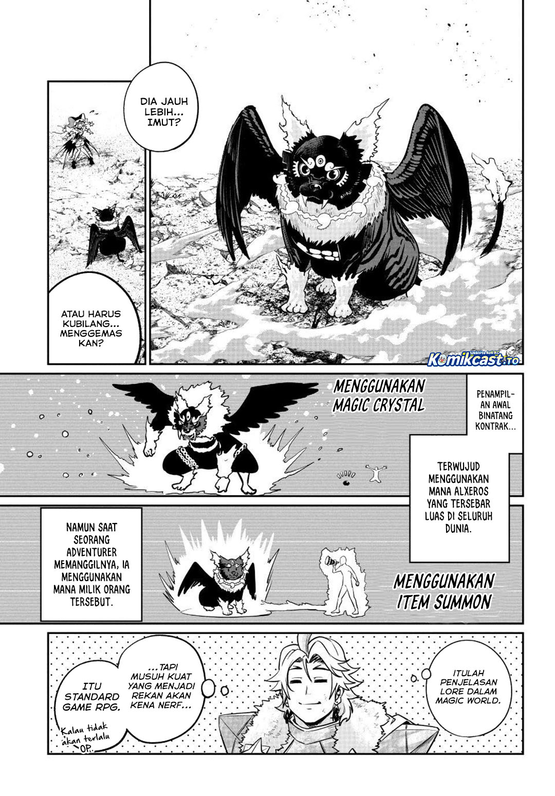 Halaman 6 dari Tsuihou Sareta Tenshou Juu Kishi wa Game Chishiki de Musou Suru Chapter 167