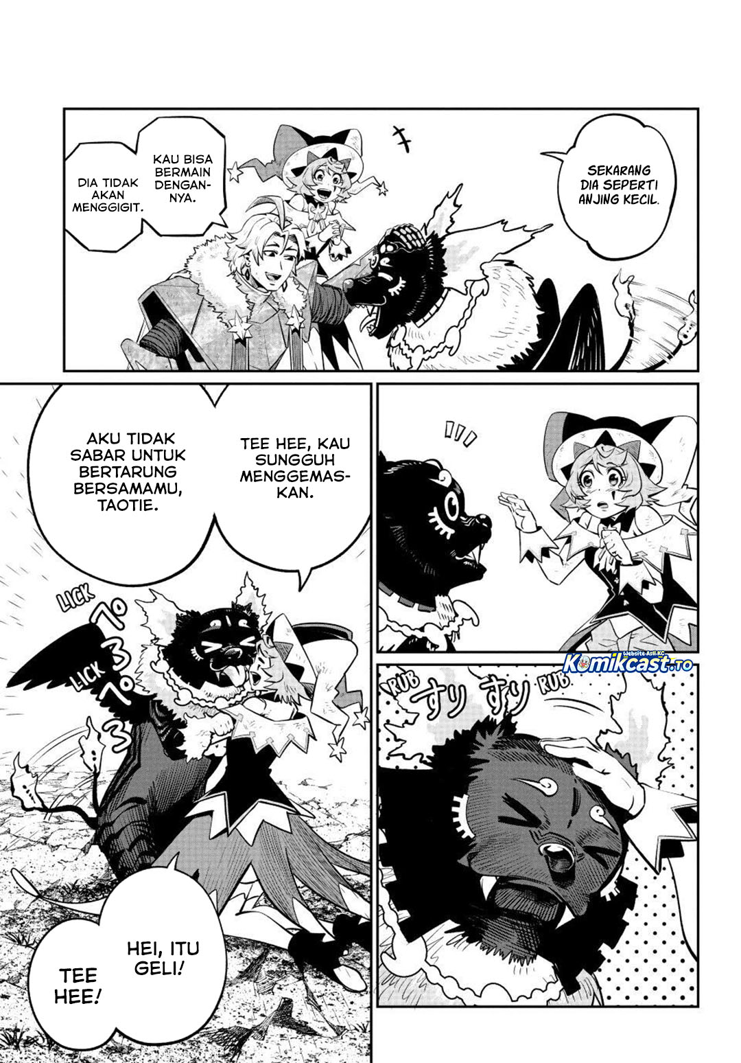 Halaman 8 dari Tsuihou Sareta Tenshou Juu Kishi wa Game Chishiki de Musou Suru Chapter 167