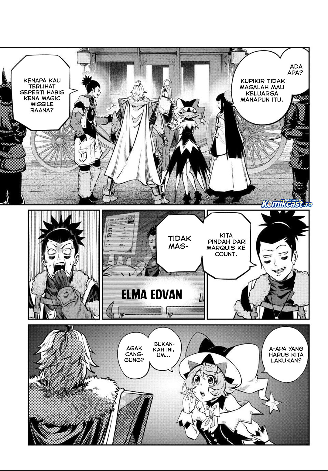 Halaman 13 dari Tsuihou Sareta Tenshou Juu Kishi wa Game Chishiki de Musou Suru Chapter 168