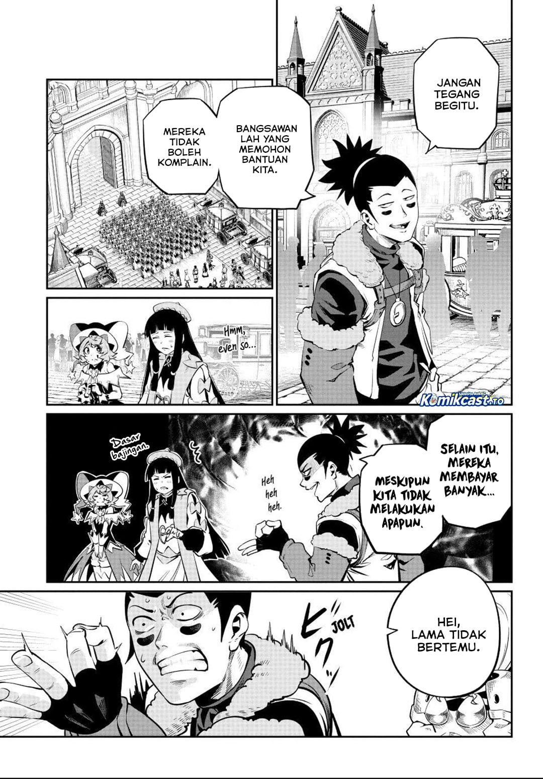 Halaman 5 dari Tsuihou Sareta Tenshou Juu Kishi wa Game Chishiki de Musou Suru Chapter 168