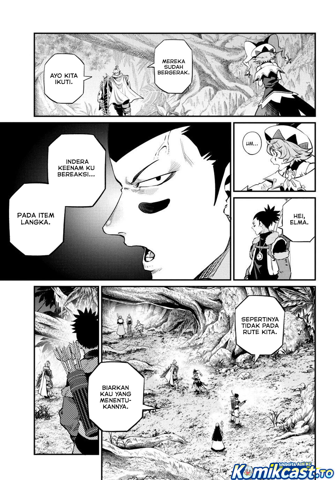 Halaman 12 dari Tsuihou Sareta Tenshou Juu Kishi wa Game Chishiki de Musou Suru Chapter 172