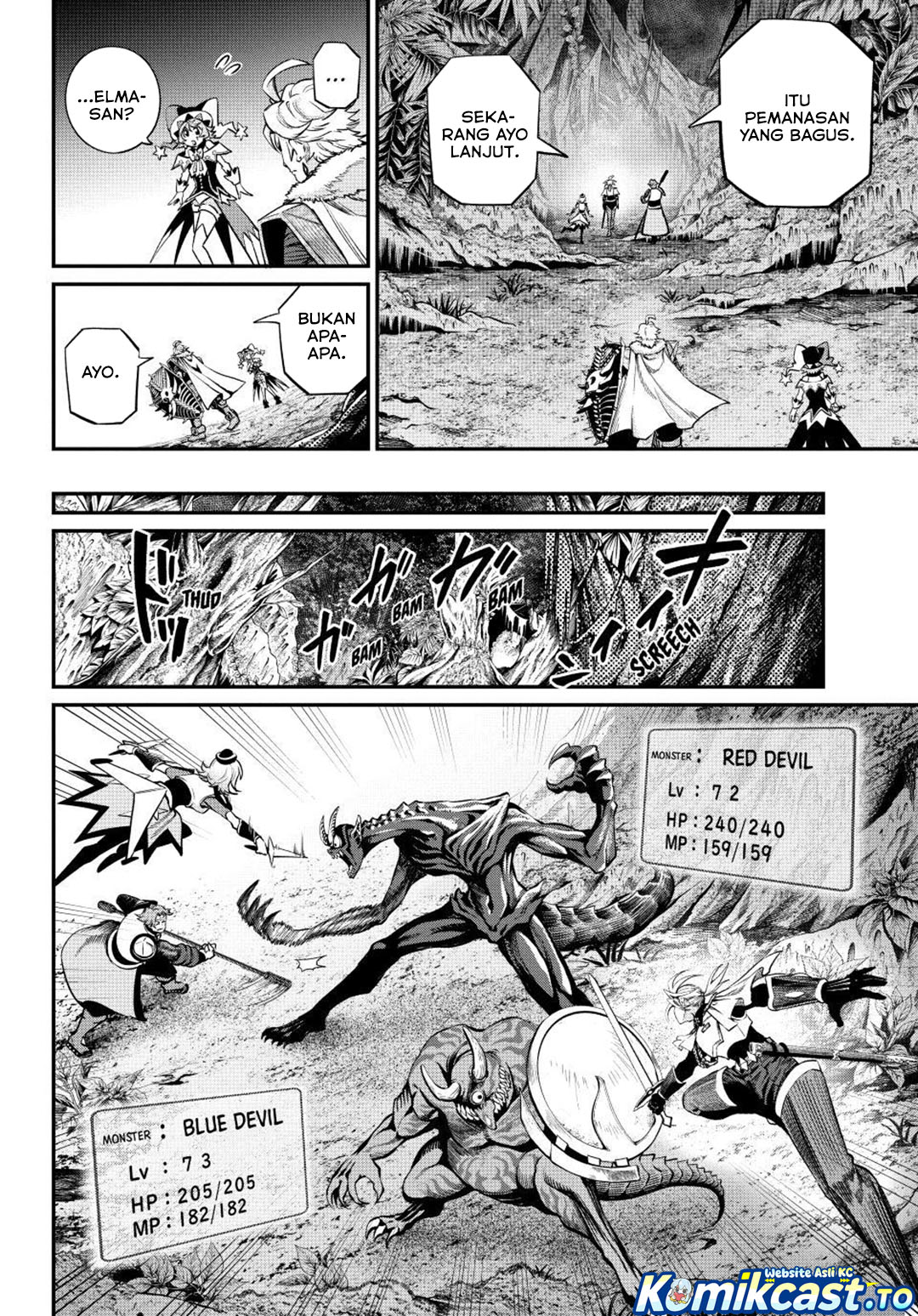 Halaman 5 dari Tsuihou Sareta Tenshou Juu Kishi wa Game Chishiki de Musou Suru Chapter 172
