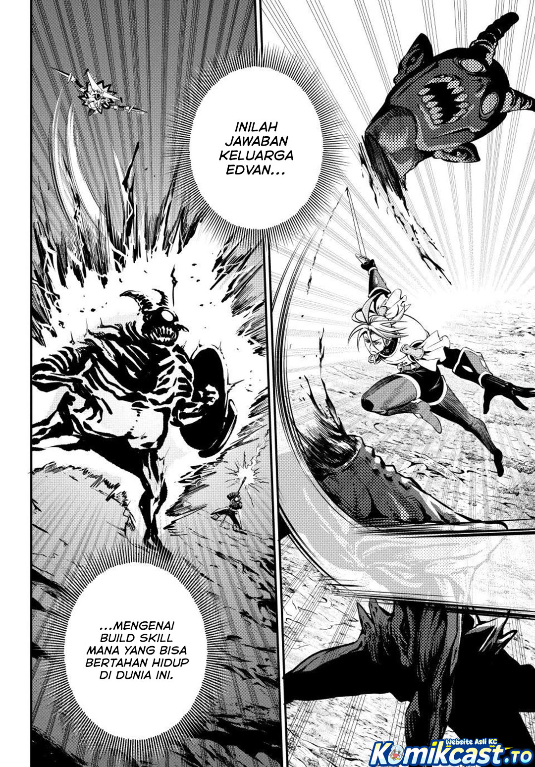 Halaman 7 dari Tsuihou Sareta Tenshou Juu Kishi wa Game Chishiki de Musou Suru Chapter 172