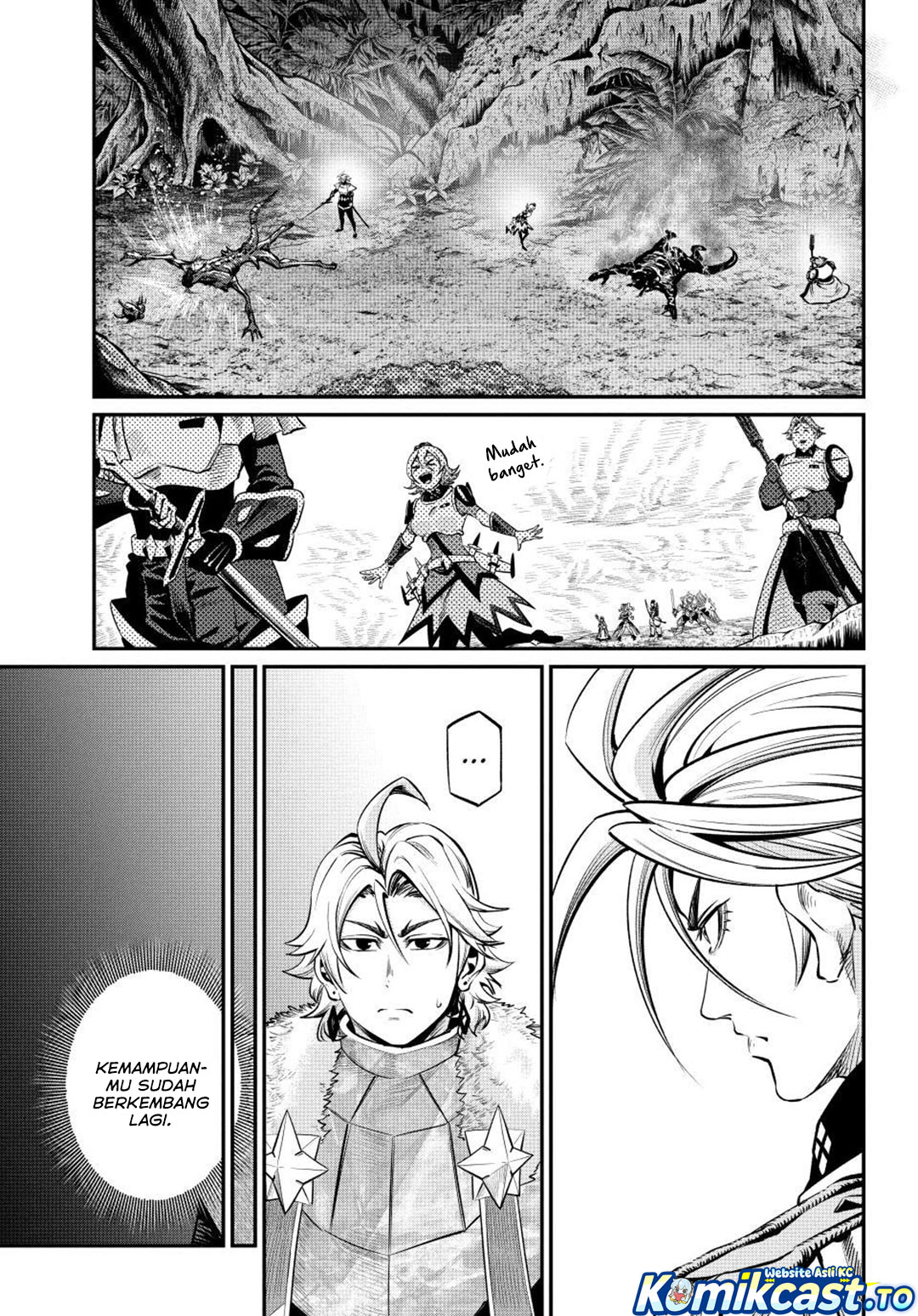 Halaman 8 dari Tsuihou Sareta Tenshou Juu Kishi wa Game Chishiki de Musou Suru Chapter 172