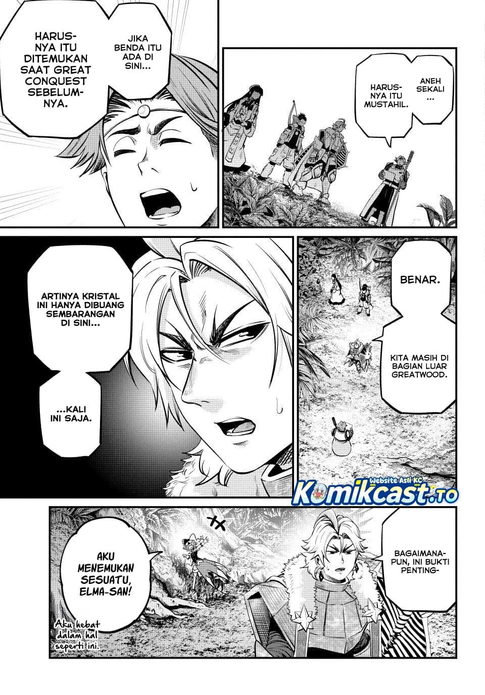 Halaman 10 dari Tsuihou Sareta Tenshou Juu Kishi wa Game Chishiki de Musou Suru Chapter 173