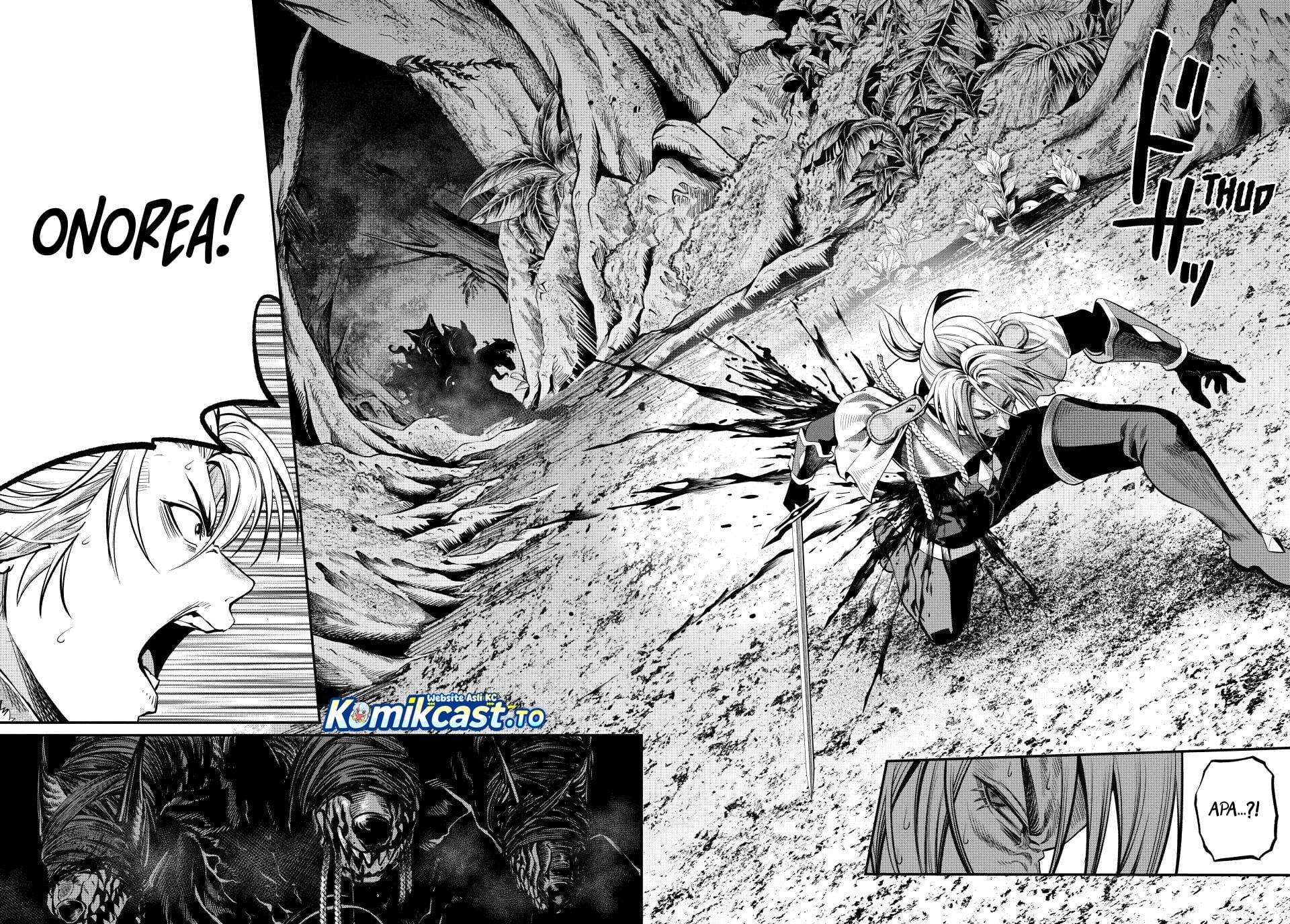 Halaman 15 dari Tsuihou Sareta Tenshou Juu Kishi wa Game Chishiki de Musou Suru Chapter 173