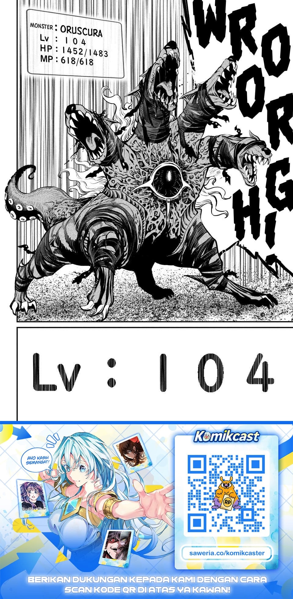 Halaman 16 dari Tsuihou Sareta Tenshou Juu Kishi wa Game Chishiki de Musou Suru Chapter 173