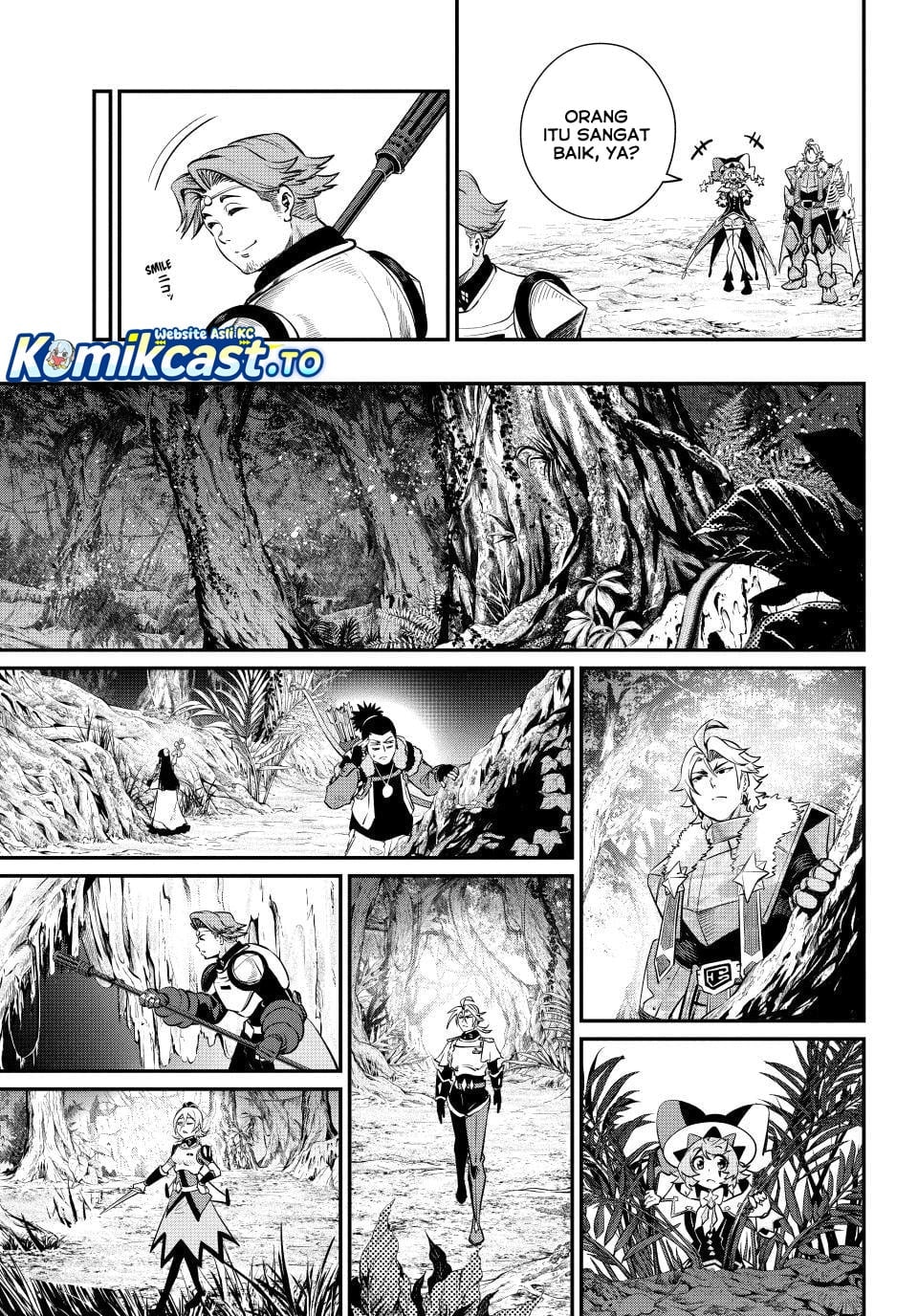 Halaman 6 dari Tsuihou Sareta Tenshou Juu Kishi wa Game Chishiki de Musou Suru Chapter 173