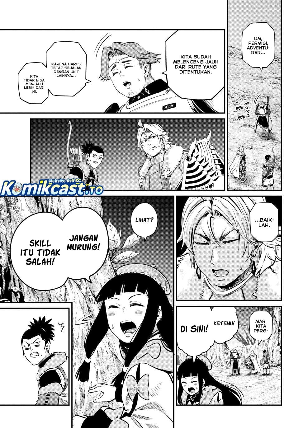 Halaman 8 dari Tsuihou Sareta Tenshou Juu Kishi wa Game Chishiki de Musou Suru Chapter 173