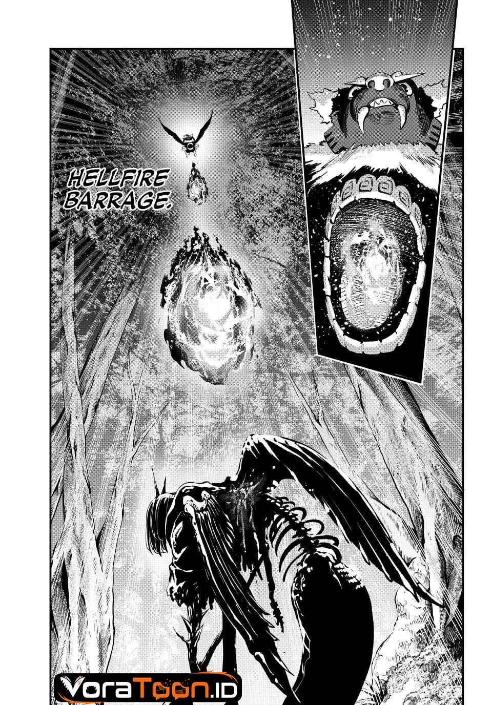 Halaman 12 dari Tsuihou Sareta Tenshou Juu Kishi wa Game Chishiki de Musou Suru Chapter 176