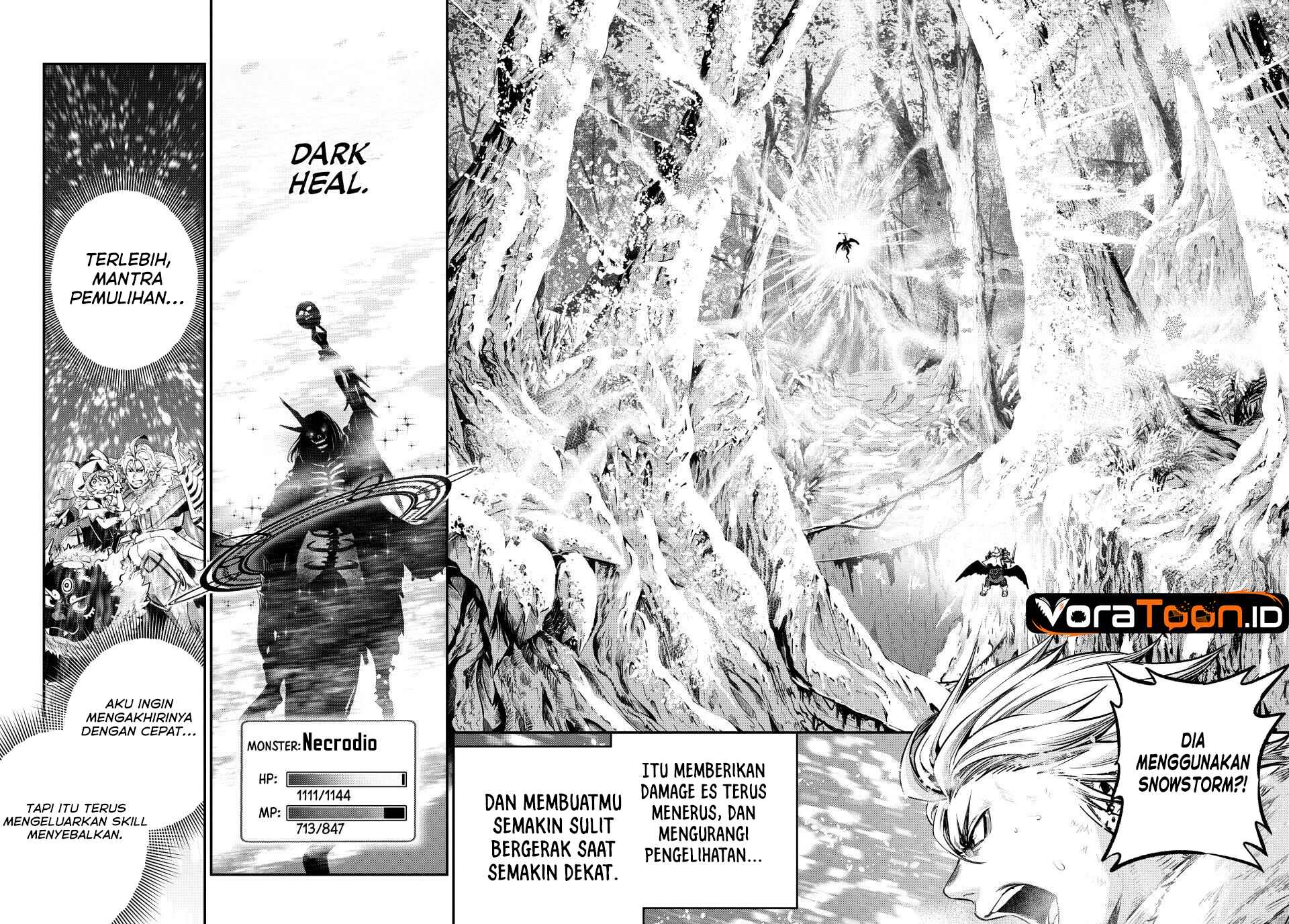 Halaman 15 dari Tsuihou Sareta Tenshou Juu Kishi wa Game Chishiki de Musou Suru Chapter 176