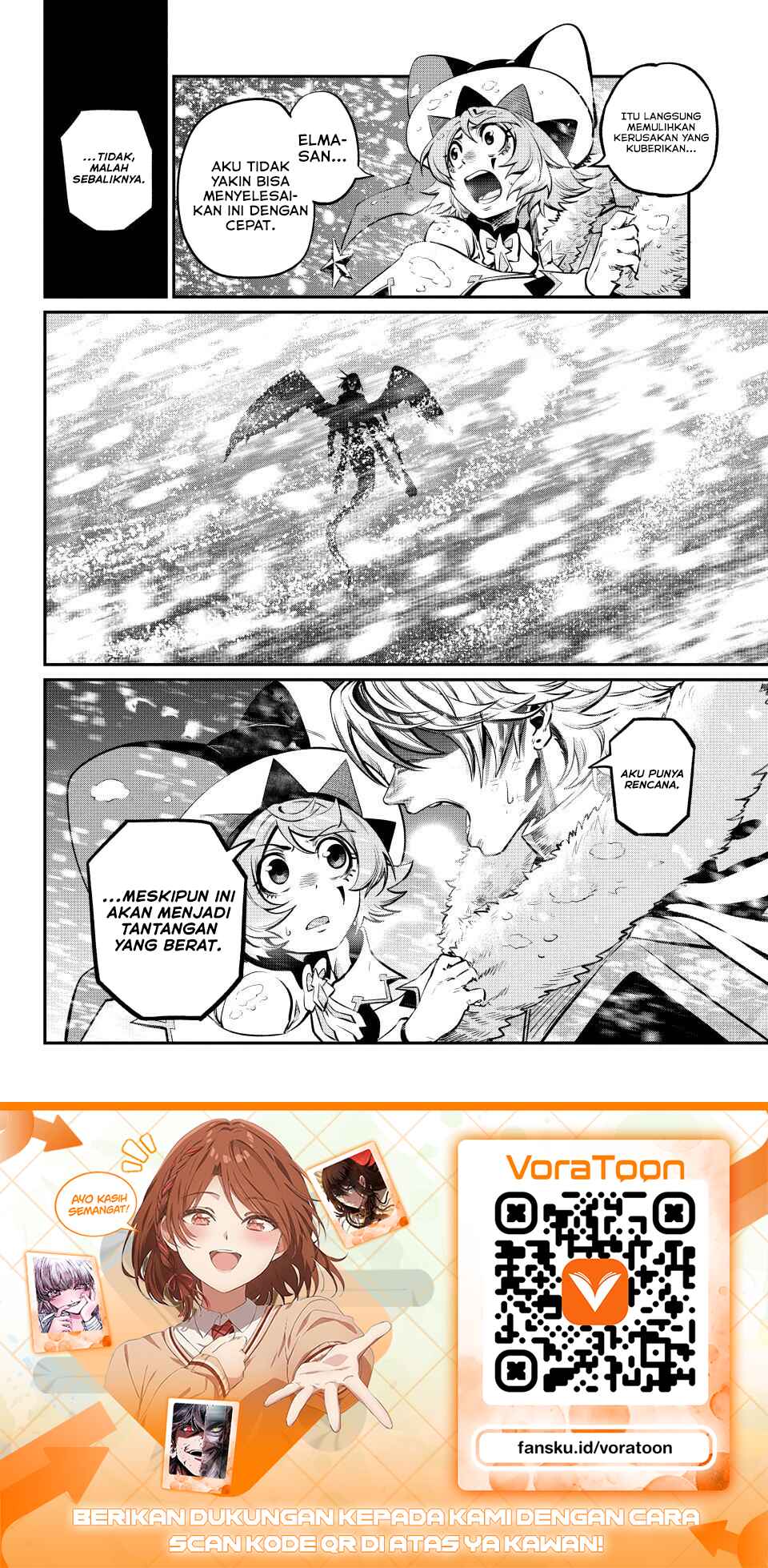 Halaman 16 dari Tsuihou Sareta Tenshou Juu Kishi wa Game Chishiki de Musou Suru Chapter 176