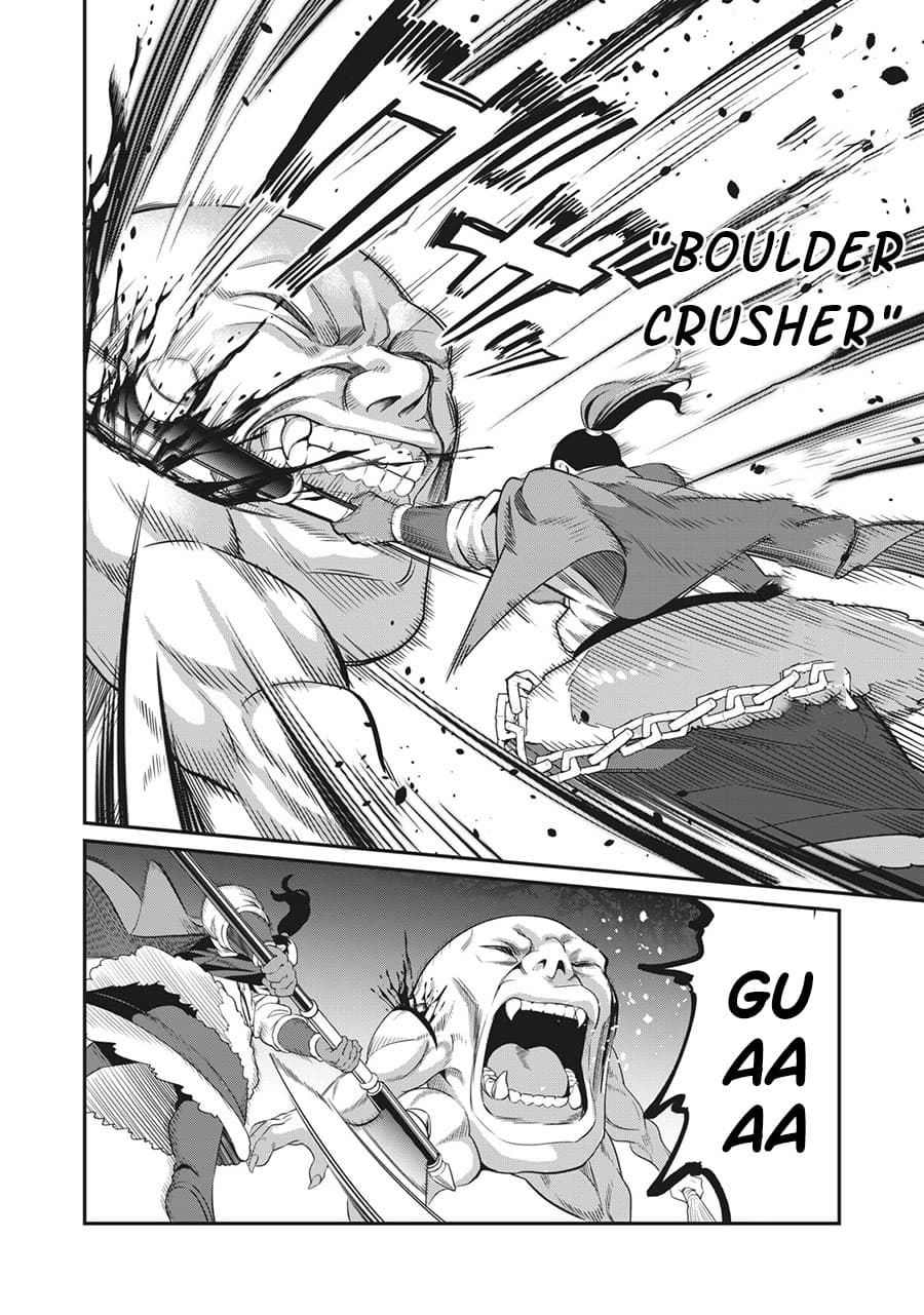 Halaman 13 dari Tsuihou Sareta Tenshou Juu Kishi wa Game Chishiki de Musou Suru Chapter 6