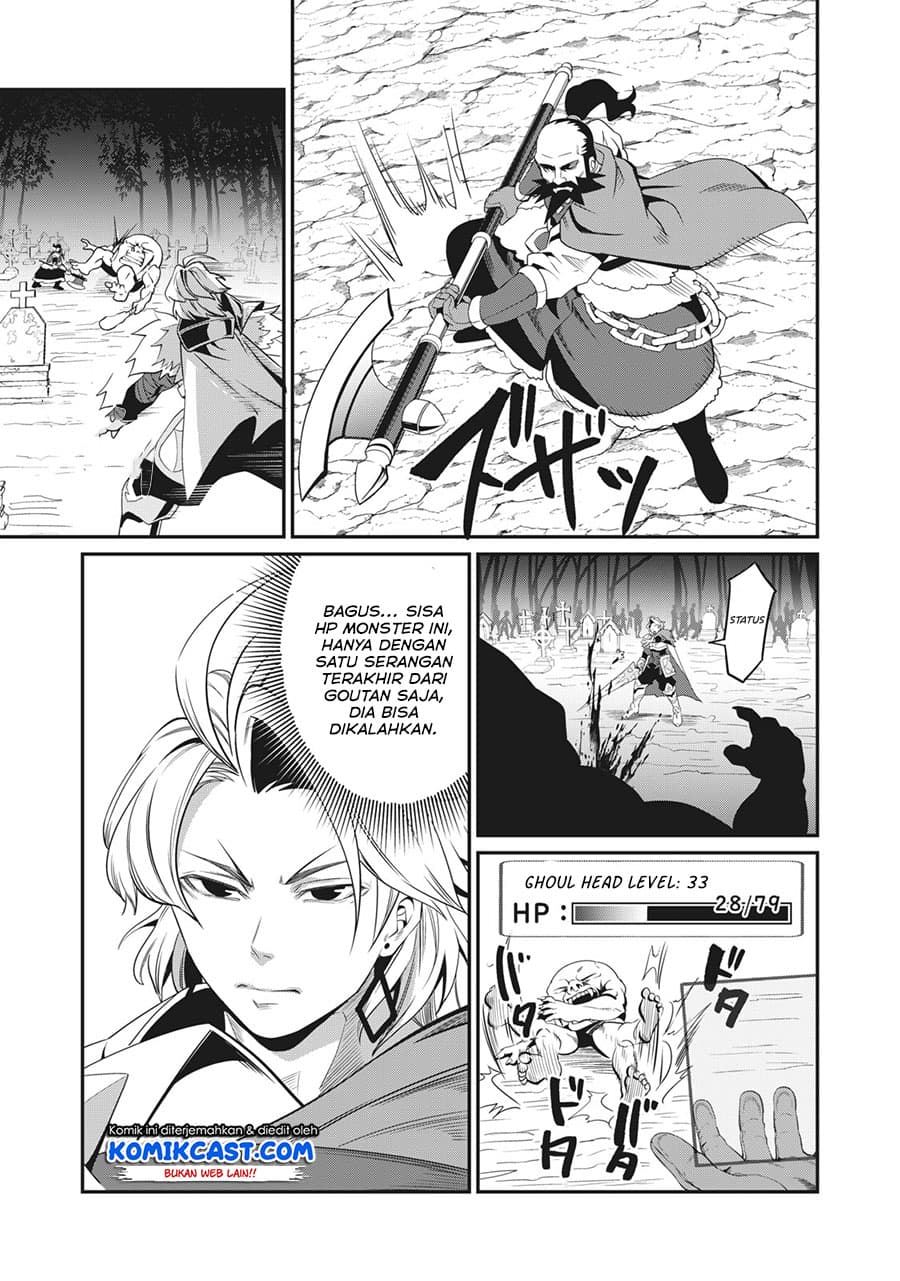 Halaman 14 dari Tsuihou Sareta Tenshou Juu Kishi wa Game Chishiki de Musou Suru Chapter 6