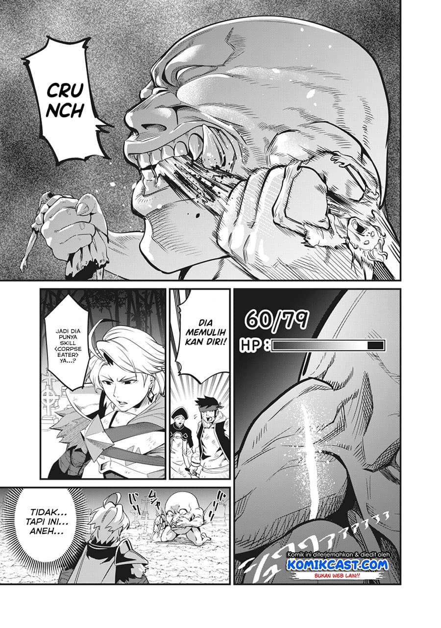 Halaman 16 dari Tsuihou Sareta Tenshou Juu Kishi wa Game Chishiki de Musou Suru Chapter 6