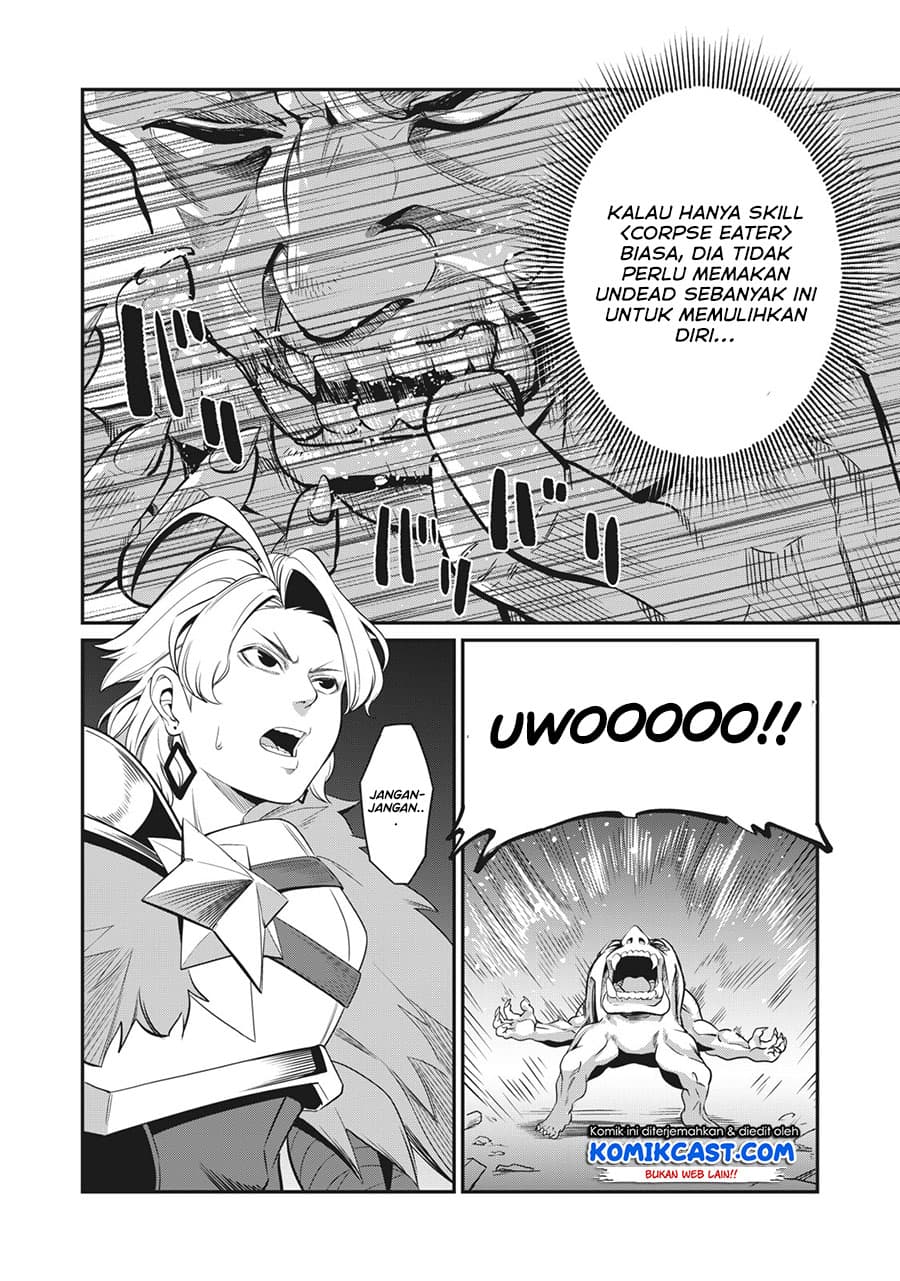Halaman 17 dari Tsuihou Sareta Tenshou Juu Kishi wa Game Chishiki de Musou Suru Chapter 6