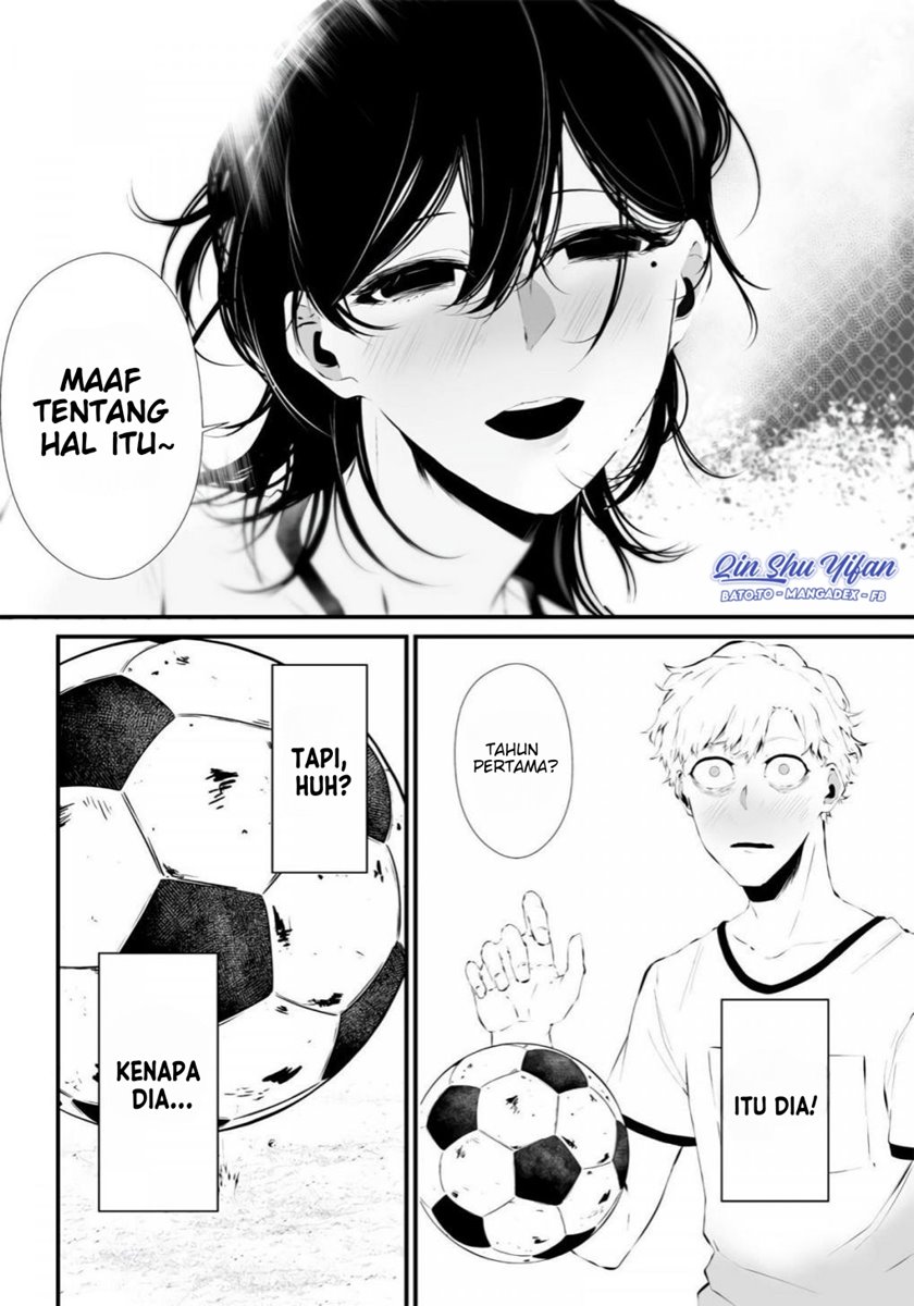 Halaman 12 dari Tsurenai Hodo Aokute Azatoi Kurai ni Akai Chapter 1