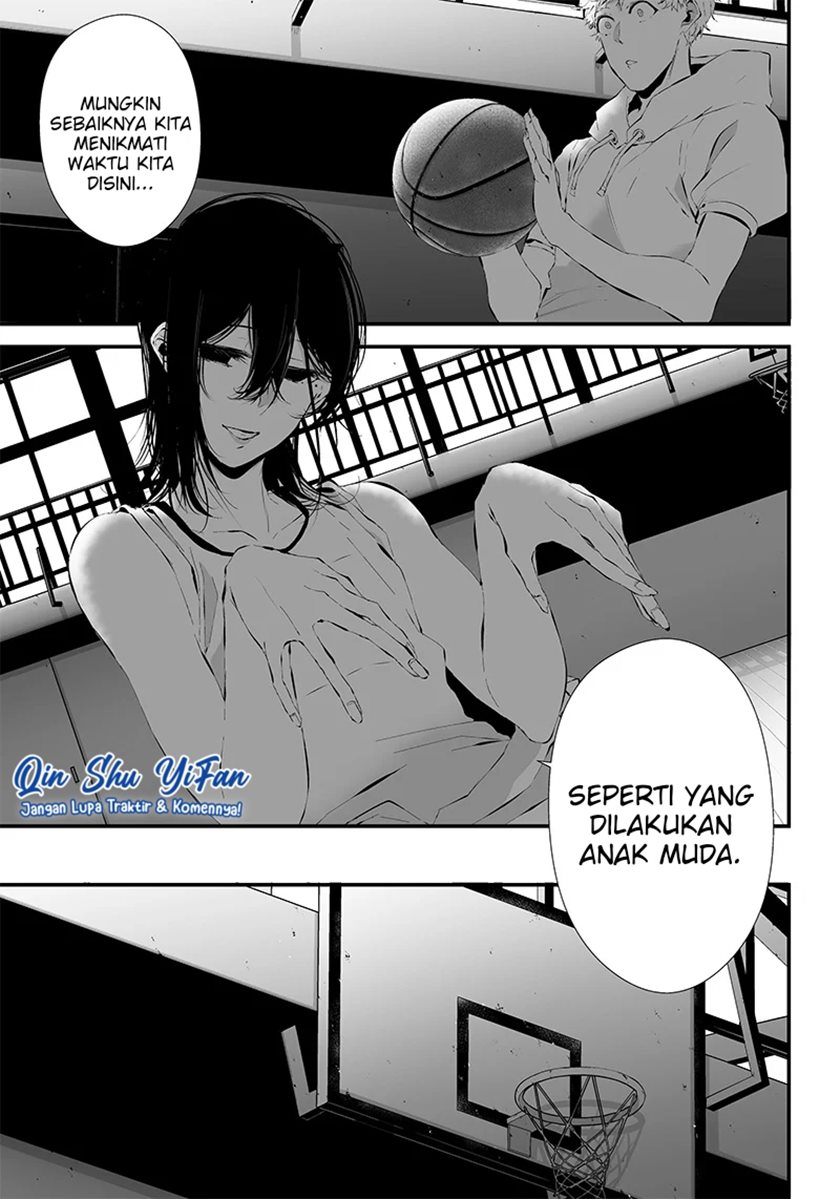 Halaman 8 dari Tsurenai Hodo Aokute Azatoi Kurai ni Akai Chapter 13