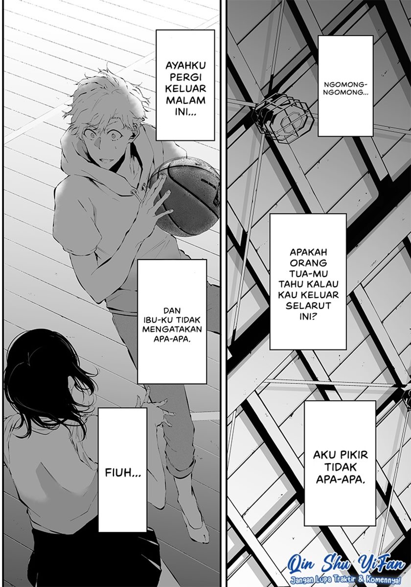 Halaman 9 dari Tsurenai Hodo Aokute Azatoi Kurai ni Akai Chapter 13