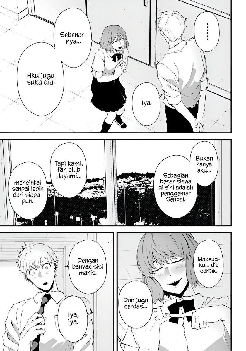 Halaman 11 dari Tsurenai Hodo Aokute Azatoi Kurai ni Akai Chapter 14