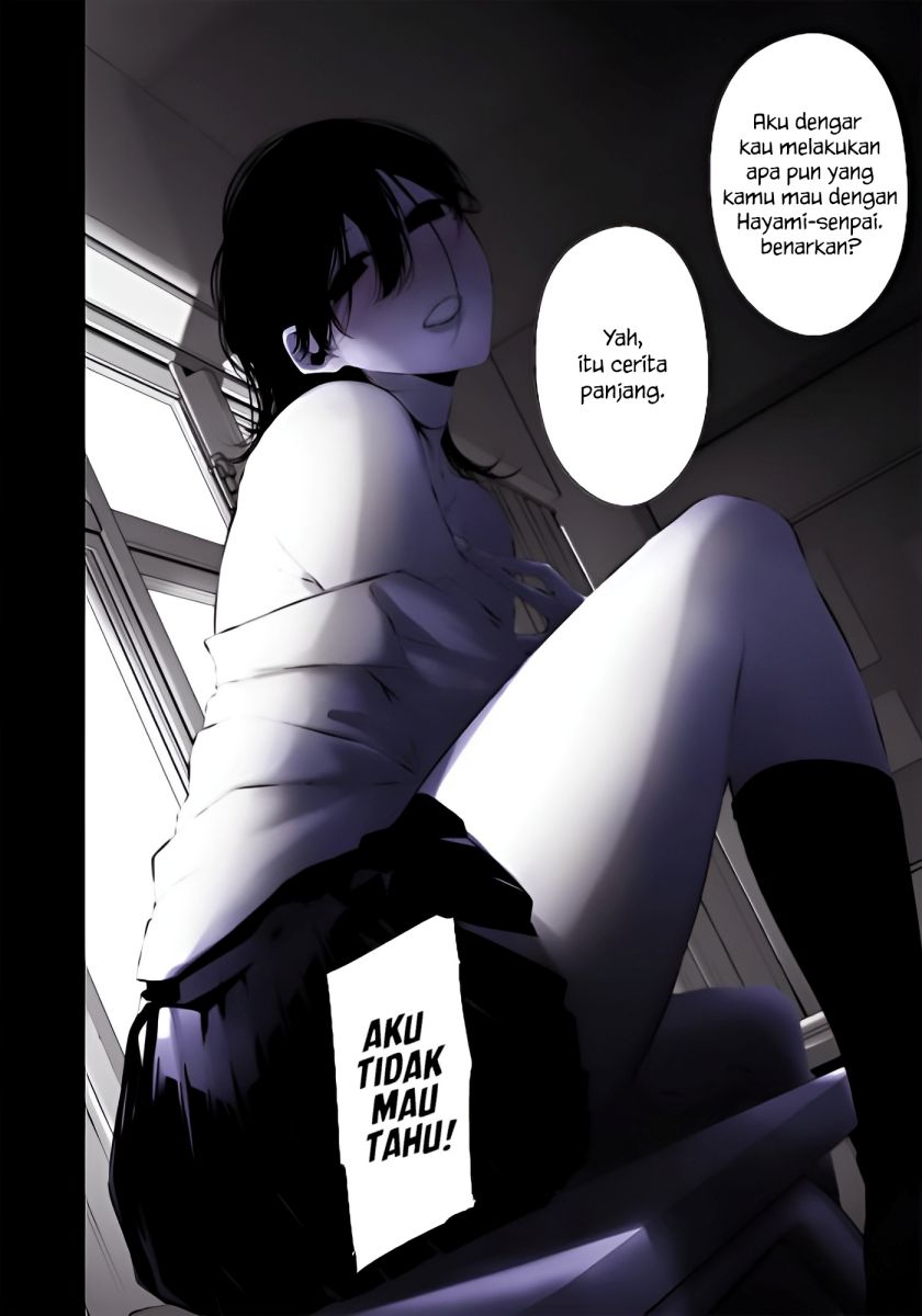 Halaman 4 dari Tsurenai Hodo Aokute Azatoi Kurai ni Akai Chapter 14