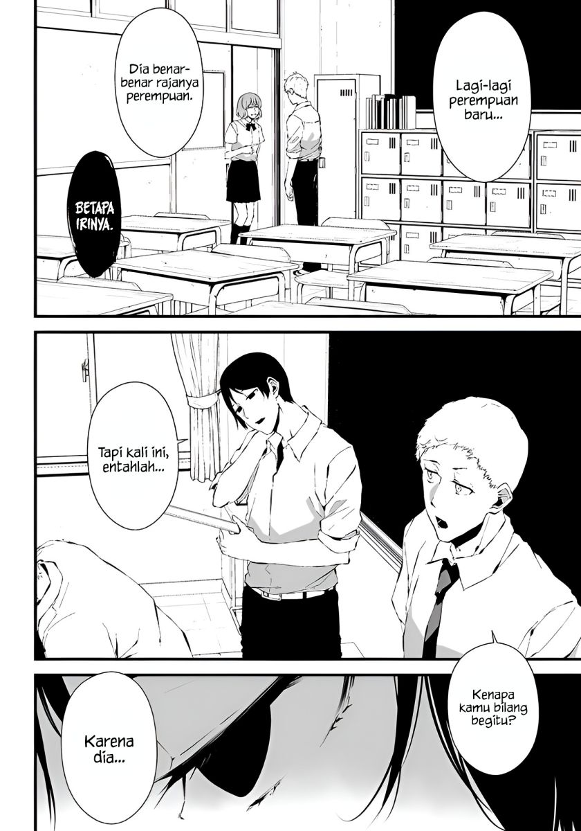 Halaman 8 dari Tsurenai Hodo Aokute Azatoi Kurai ni Akai Chapter 14