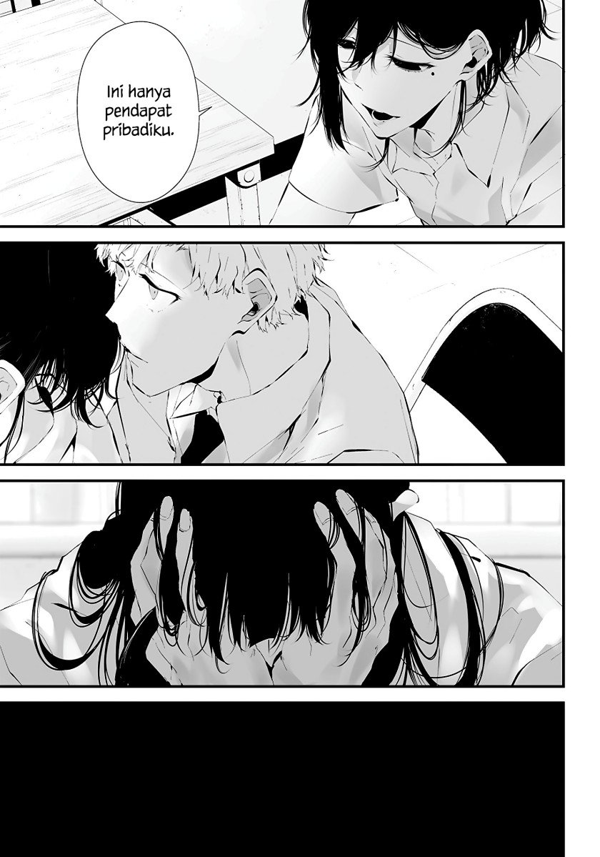 Halaman 11 dari Tsurenai Hodo Aokute Azatoi Kurai ni Akai Chapter 16