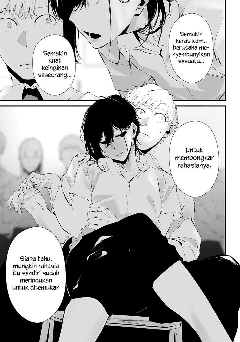 Halaman 9 dari Tsurenai Hodo Aokute Azatoi Kurai ni Akai Chapter 16