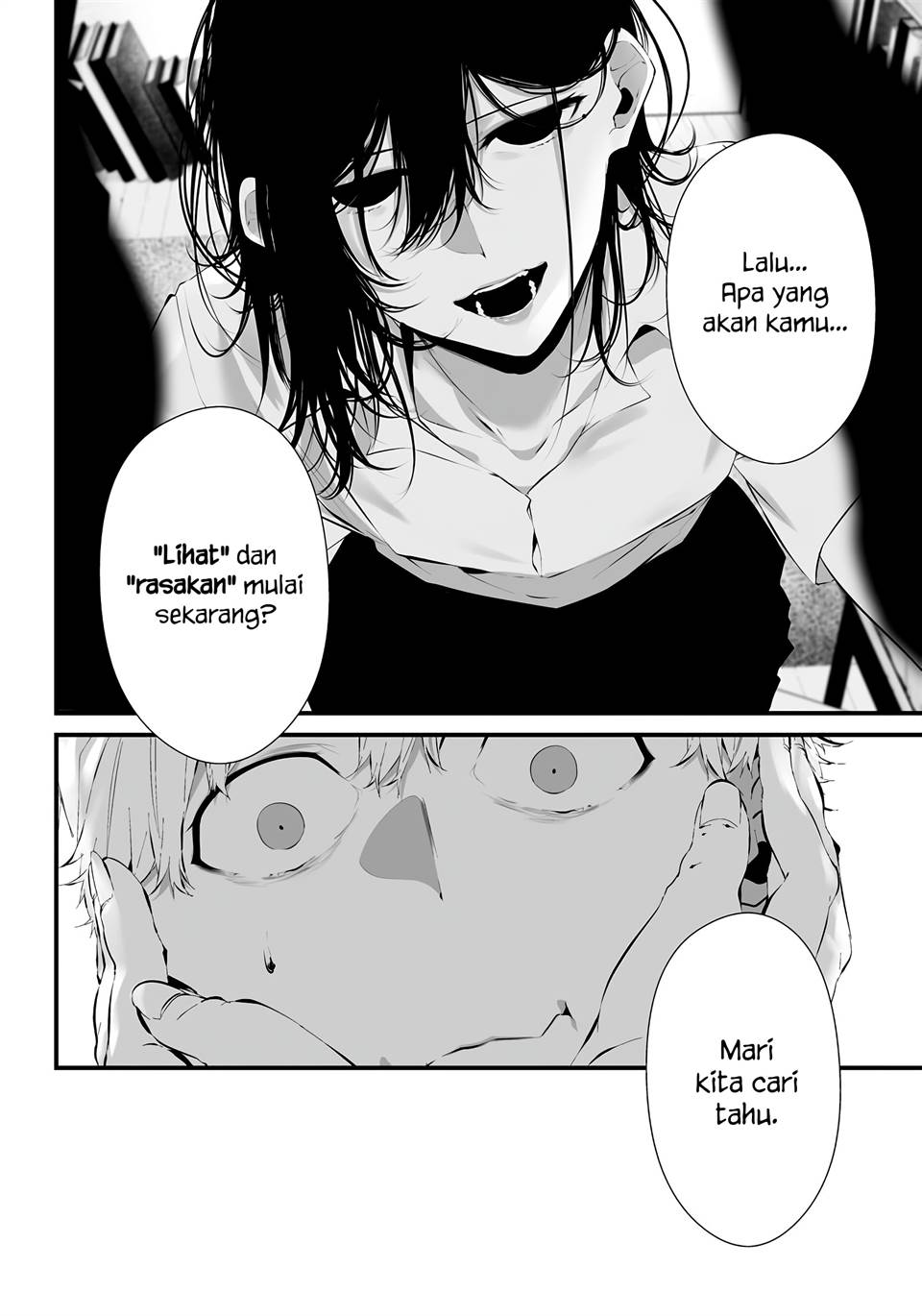 Halaman 12 dari Tsurenai Hodo Aokute Azatoi Kurai ni Akai Chapter 17