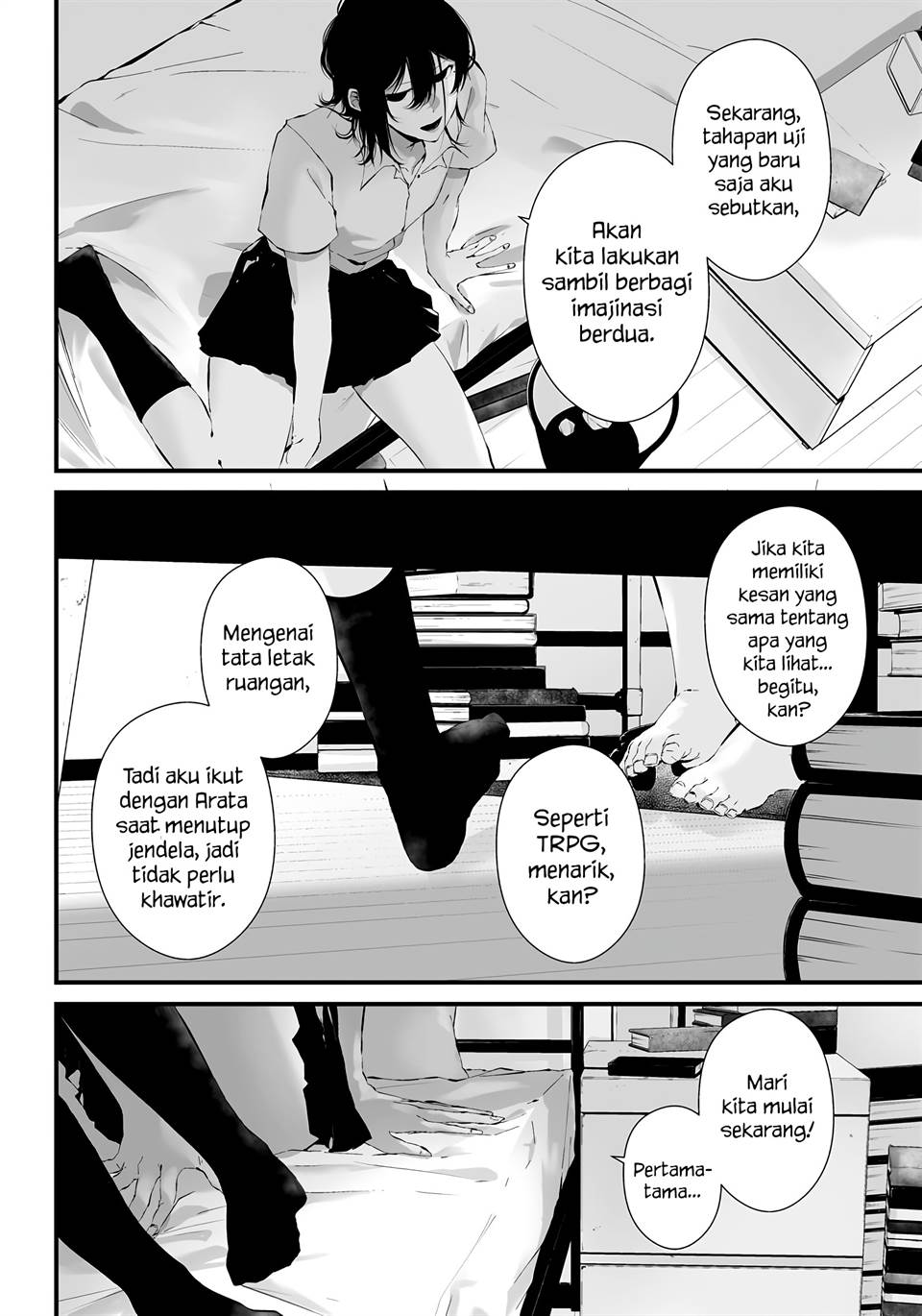 Halaman 14 dari Tsurenai Hodo Aokute Azatoi Kurai ni Akai Chapter 17
