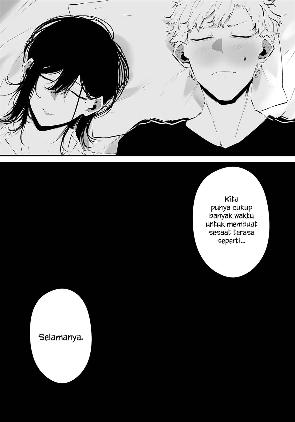 Halaman 19 dari Tsurenai Hodo Aokute Azatoi Kurai ni Akai Chapter 17