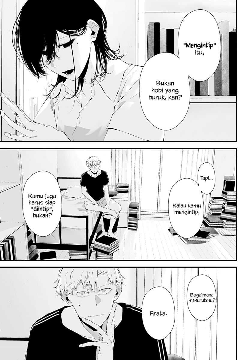 Halaman 1 dari Tsurenai Hodo Aokute Azatoi Kurai ni Akai Chapter 19